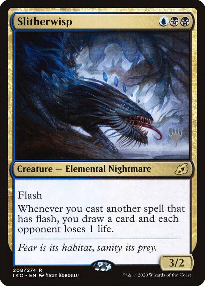 Slitherwisp (Promo Pack) [Ikoria: Lair of Behemoths Promos] | Webway Games