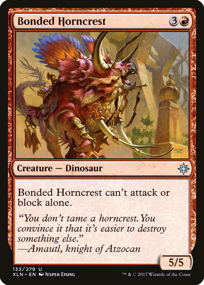 Bonded Horncrest [Ixalan] | Webway Games