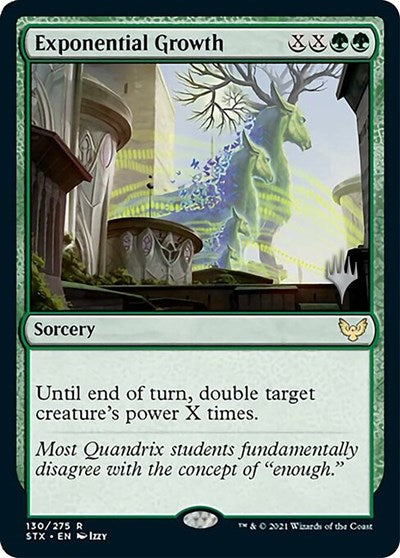 Exponential Growth (Promo Pack) [Strixhaven: School of Mages Promos] | Webway Games