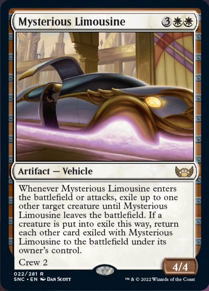 Mysterious Limousine [Streets of New Capenna] | Webway Games