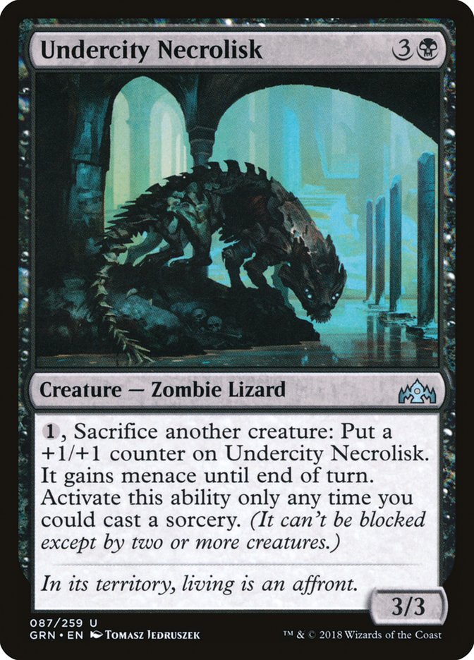 Undercity Necrolisk [Guilds of Ravnica] | Webway Games