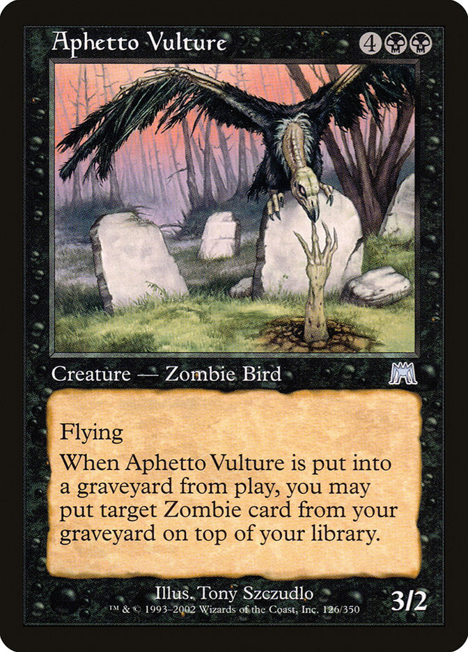 Aphetto Vulture [Onslaught] | Webway Games