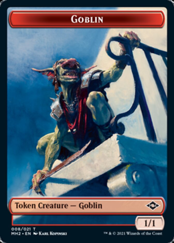 Goblin Token [Modern Horizons 2 Tokens] | Webway Games