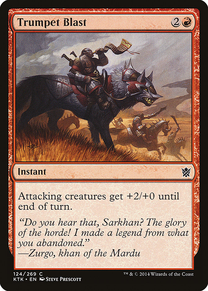 Trumpet Blast [Khans of Tarkir] | Webway Games