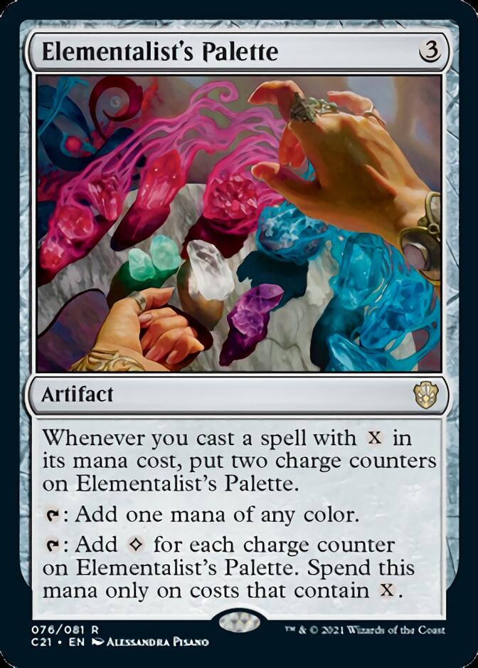 Elementalist's Palette [Commander 2021] | Webway Games