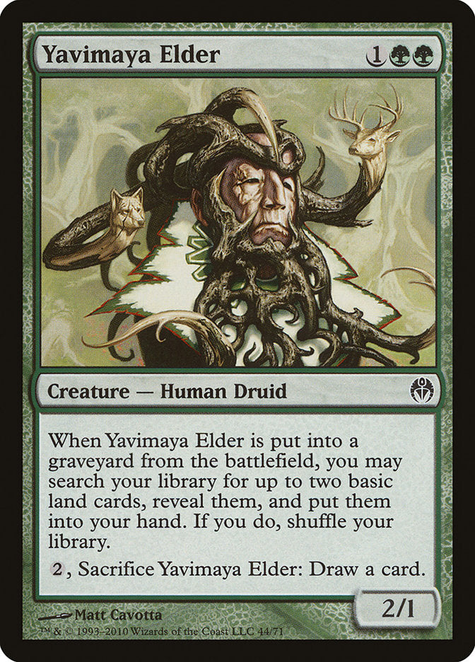Yavimaya Elder [Duel Decks: Phyrexia vs. the Coalition] | Webway Games
