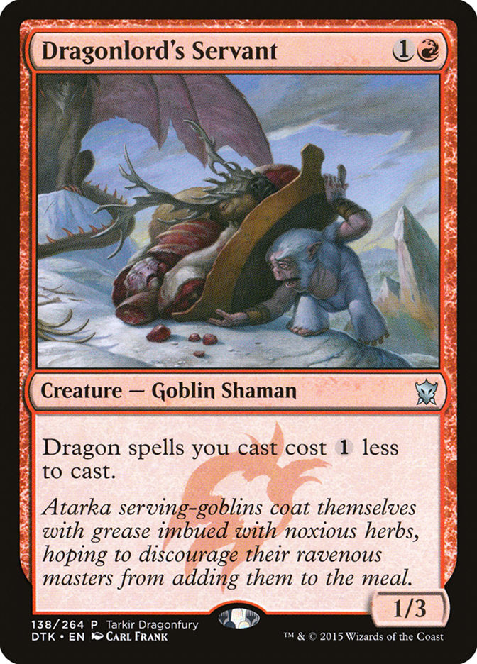 Dragonlord's Servant [Tarkir Dragonfury] | Webway Games
