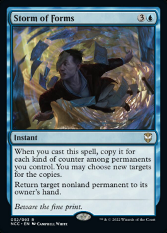 Storm of Forms [Streets of New Capenna Commander] | Webway Games