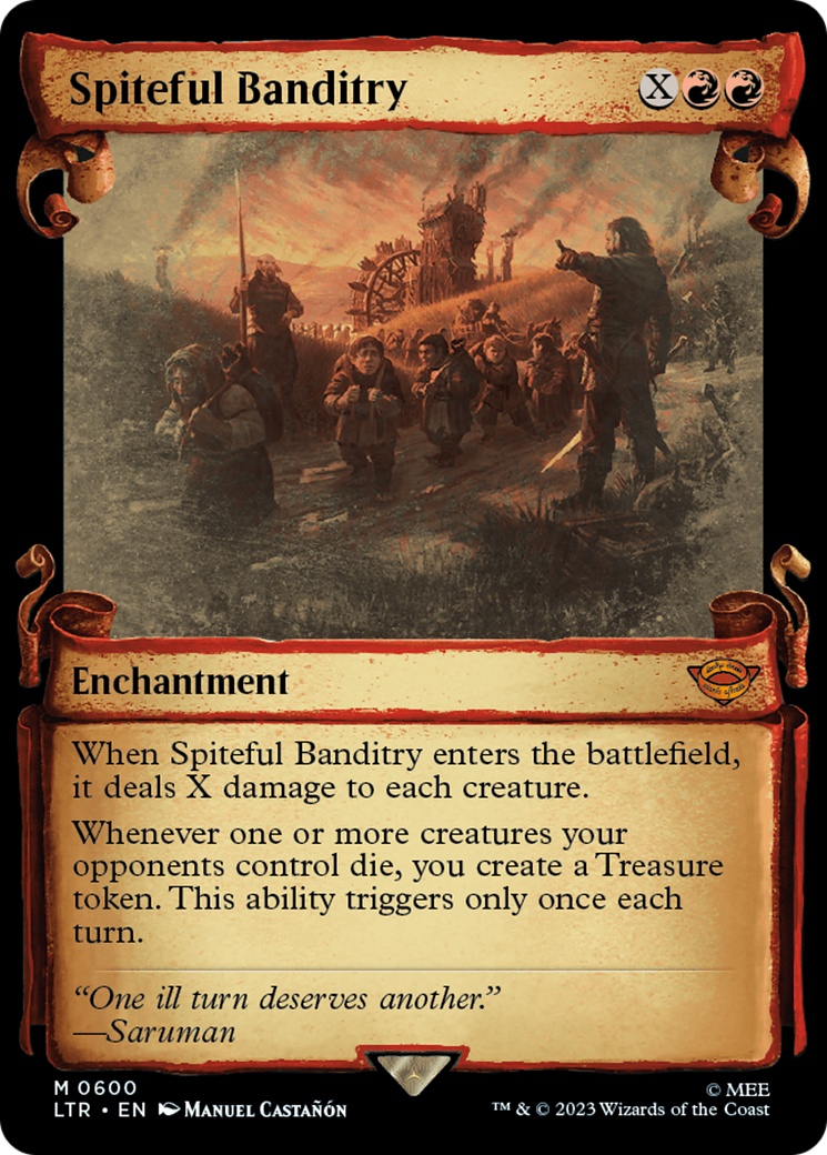 Spiteful Banditry [The Lord of the Rings: Tales of Middle-Earth Showcase Scrolls] | Webway Games