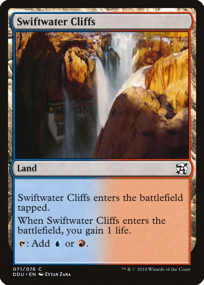 Swiftwater Cliffs [Duel Decks: Elves vs. Inventors] | Webway Games