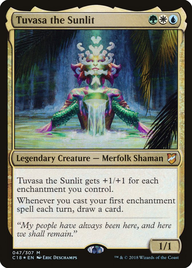 Tuvasa the Sunlit [Commander 2018] | Webway Games