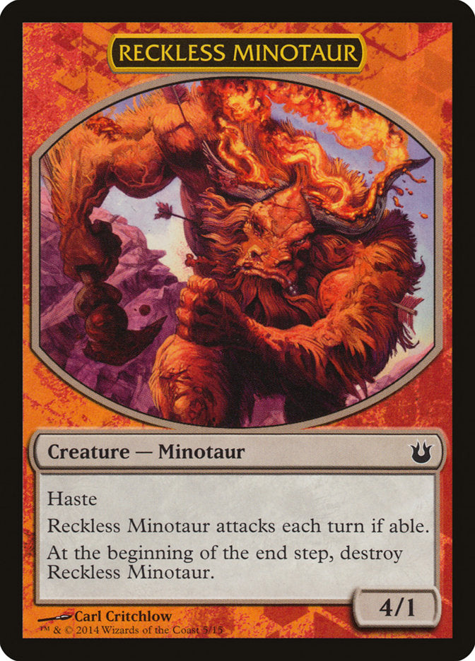 Reckless Minotaur [Hero's Path Promos] | Webway Games