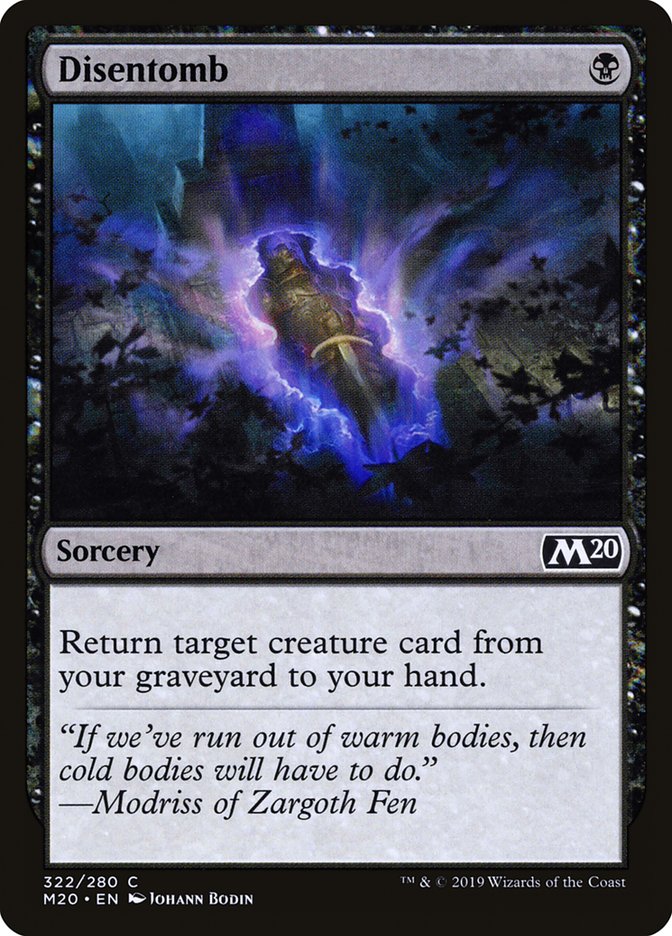 Disentomb [Core Set 2020] | Webway Games