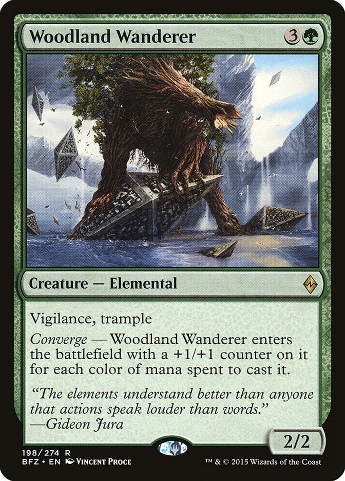 Woodland Wanderer [Battle for Zendikar] | Webway Games
