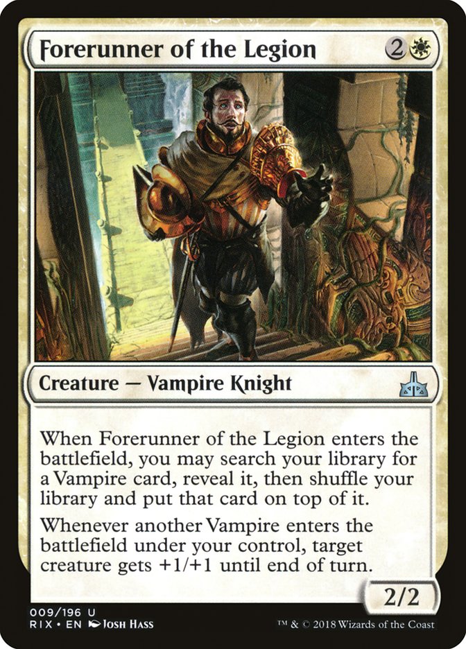 Forerunner of the Legion [Rivals of Ixalan] | Webway Games