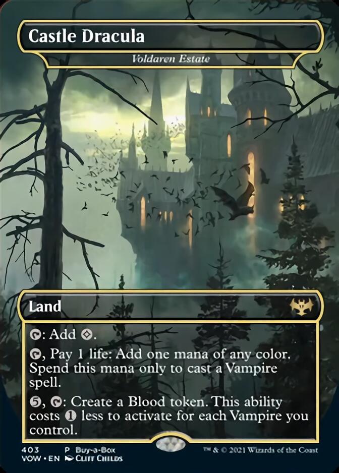 Voldaren Estate - Castle Dracula (Buy-A-Box) [Innistrad: Crimson Vow] | Webway Games