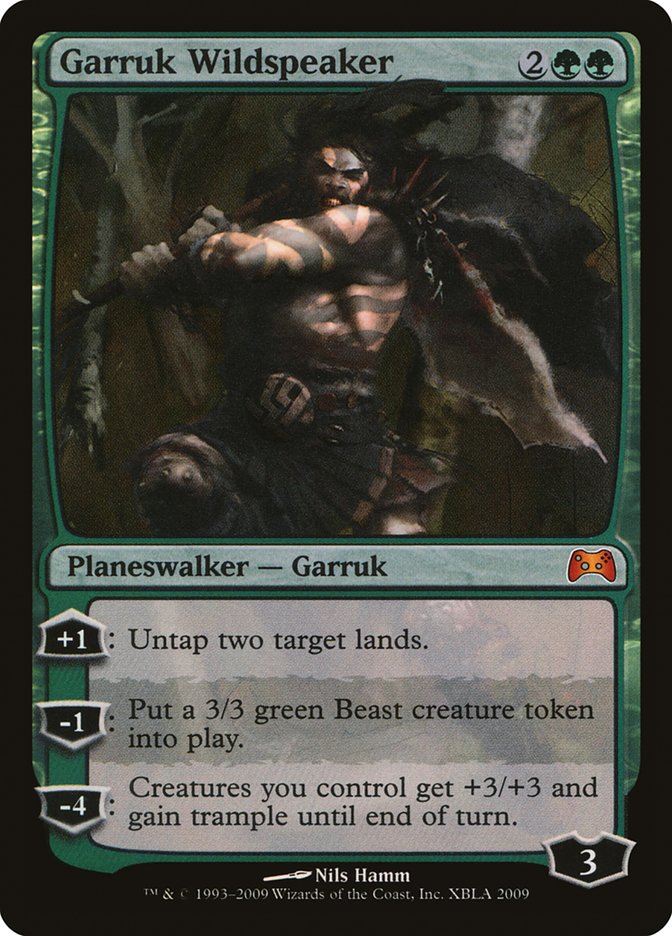 Garruk Wildspeaker (Duels of the Planeswalkers Promos) [Duels of the Planeswalkers Promos 2009] | Webway Games