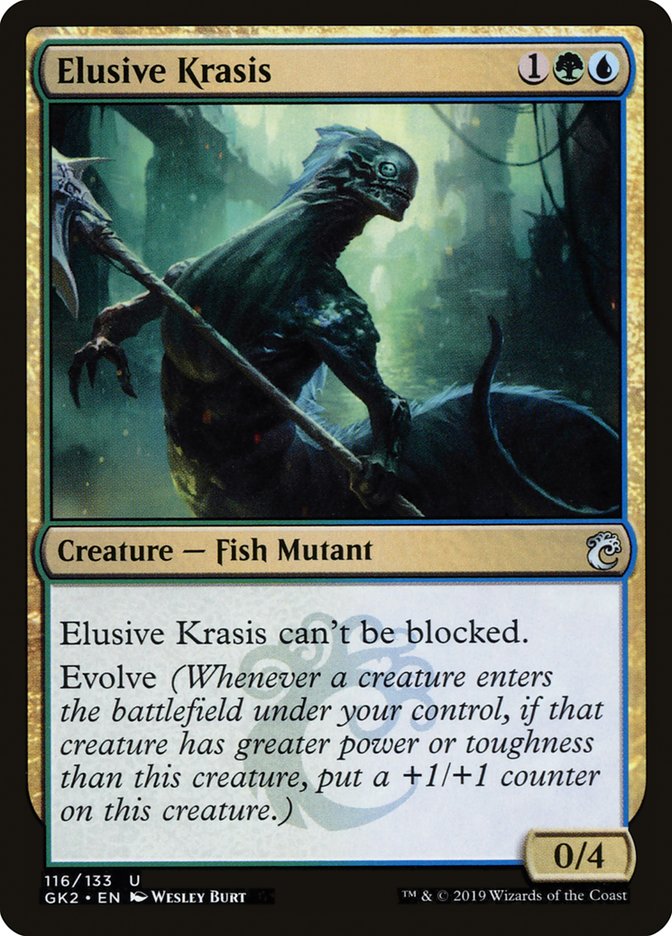 Elusive Krasis [Ravnica Allegiance Guild Kit] | Webway Games