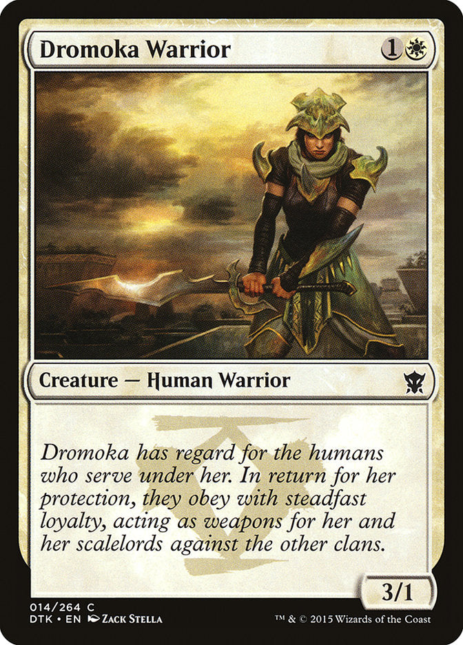 Dromoka Warrior [Dragons of Tarkir] | Webway Games