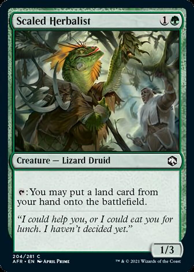 Scaled Herbalist [Dungeons & Dragons: Adventures in the Forgotten Realms] | Webway Games
