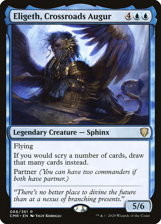 Eligeth, Crossroads Augur [Commander Legends] | Webway Games