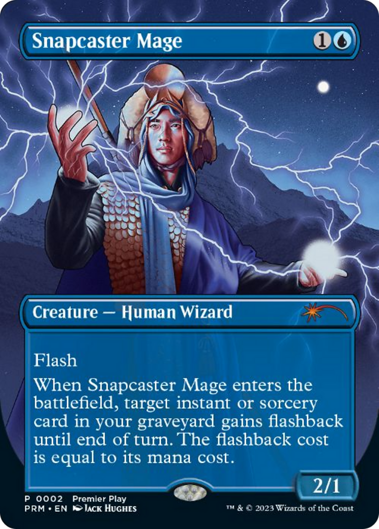 Snapcaster Mage (Borderless Alternate Art) [Regional Championship Qualifiers 2023] | Webway Games