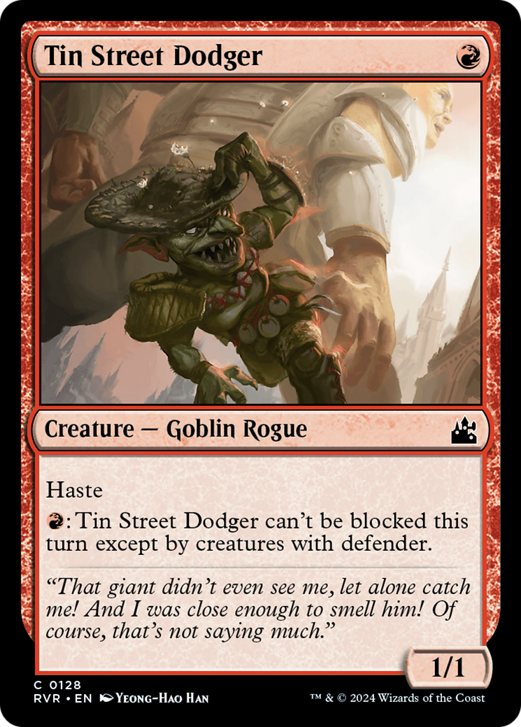 Tin Street Dodger [Ravnica Remastered] | Webway Games