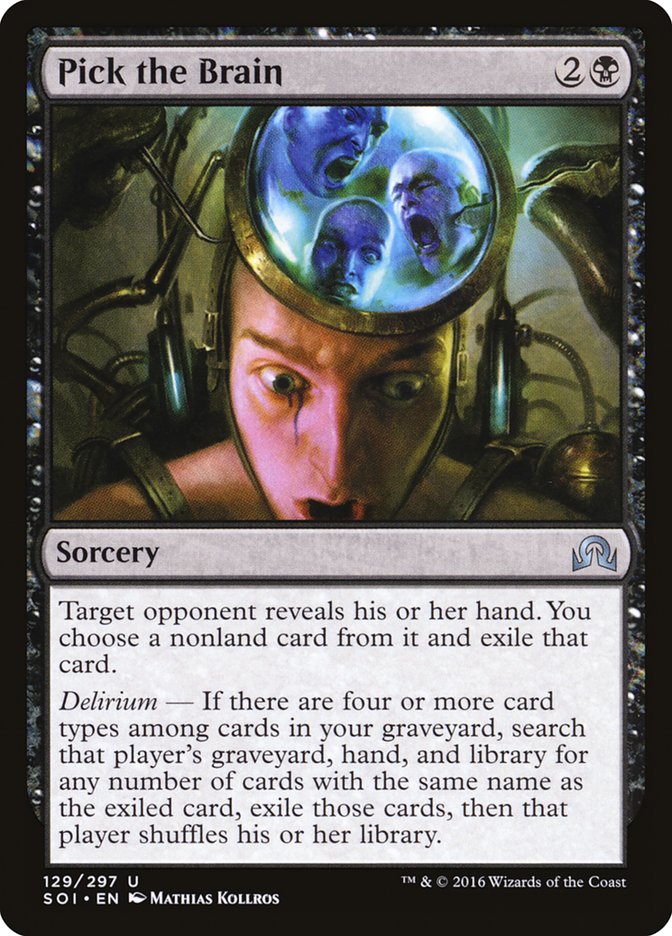 Pick the Brain [Shadows over Innistrad] | Webway Games