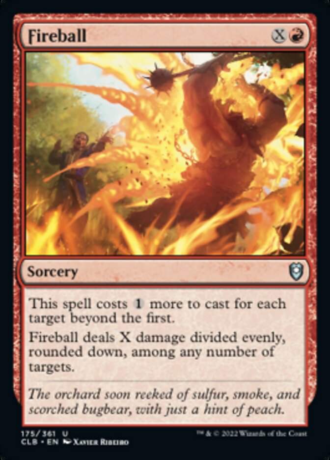 Fireball [Commander Legends: Battle for Baldur's Gate] | Webway Games