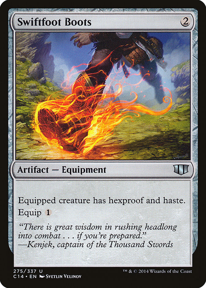 Swiftfoot Boots [Commander 2014] | Webway Games