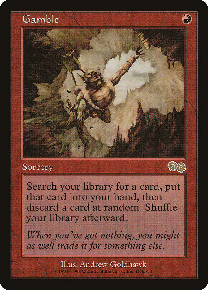 Gamble [Urza's Saga] | Webway Games