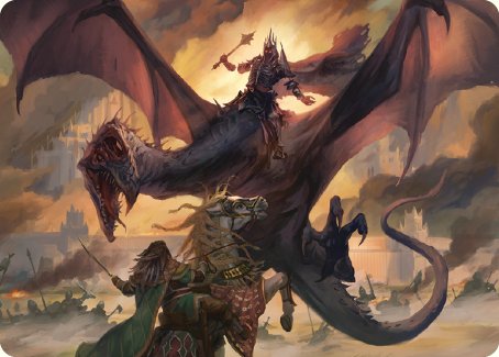Witch-king, Bringer of Ruin Art Card [The Lord of the Rings: Tales of Middle-earth Art Series] | Webway Games