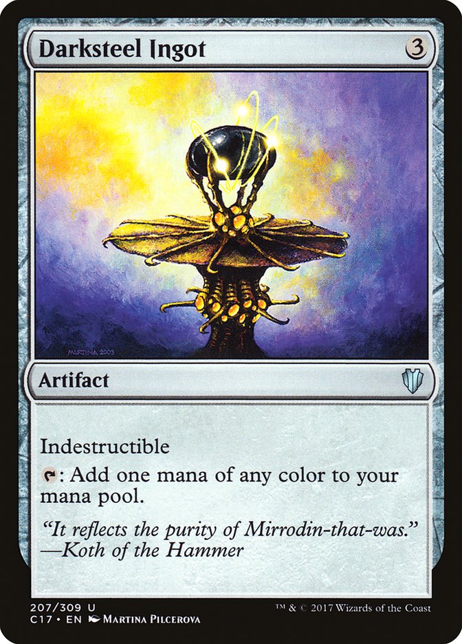 Darksteel Ingot [Commander 2017] | Webway Games