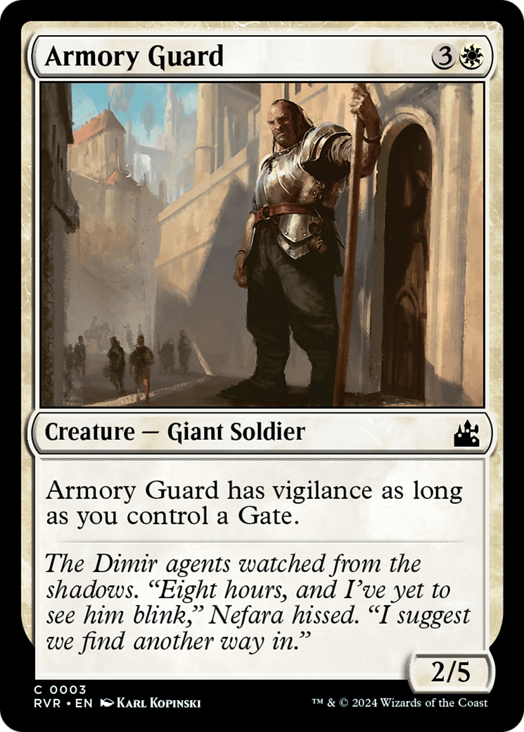 Armory Guard [Ravnica Remastered] | Webway Games