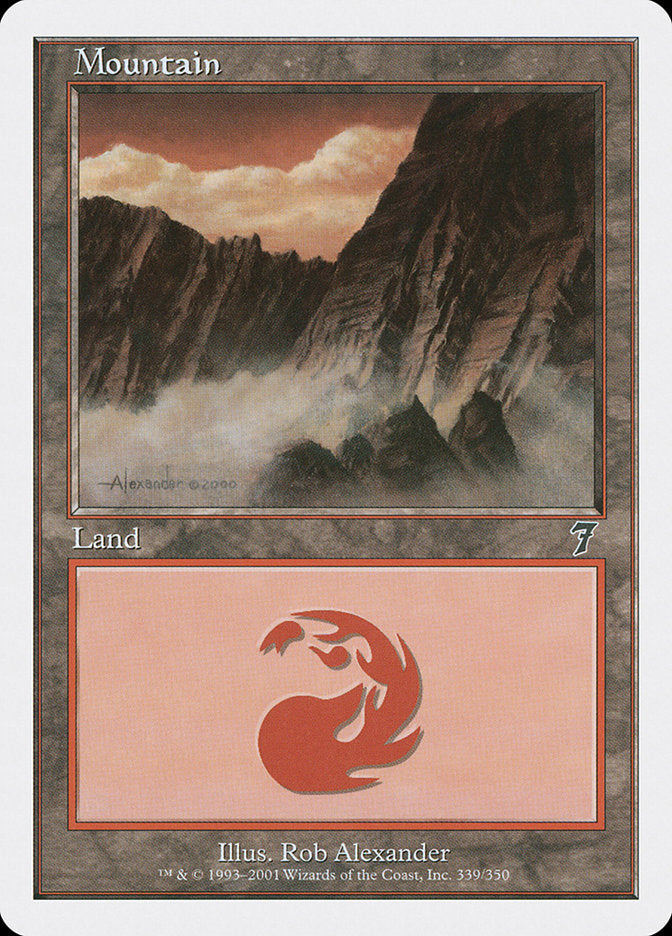 Mountain (#339) [Seventh Edition] | Webway Games