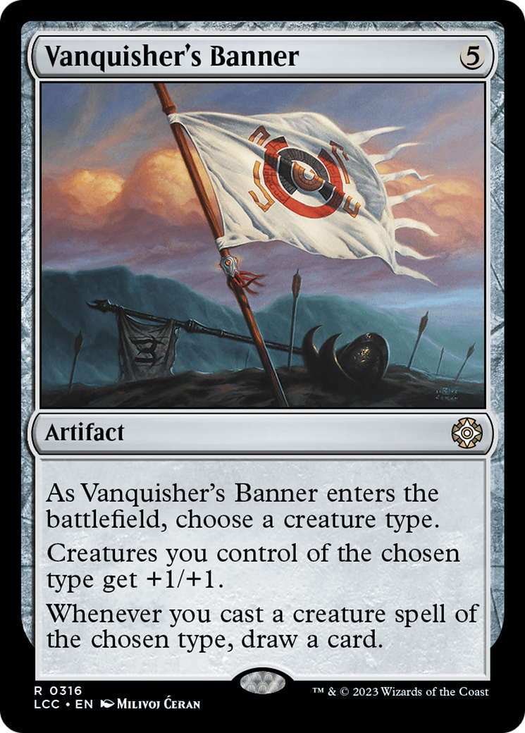 Vanquisher's Banner [The Lost Caverns of Ixalan Commander] | Webway Games