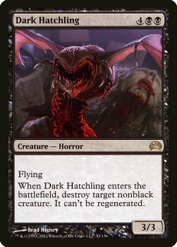 Dark Hatchling [Planechase 2012] | Webway Games