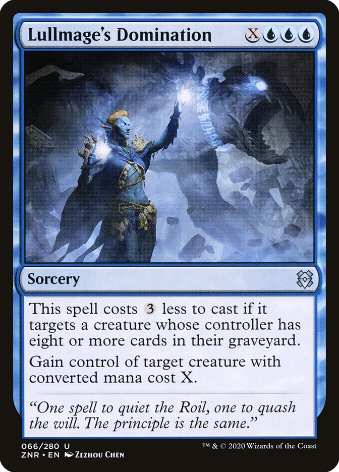 Lullmage's Domination [Zendikar Rising] | Webway Games