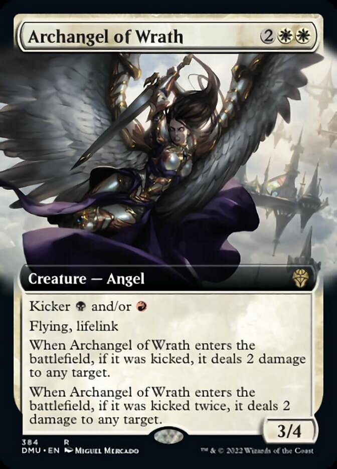 Archangel of Wrath (Extended Art) [Dominaria United] | Webway Games