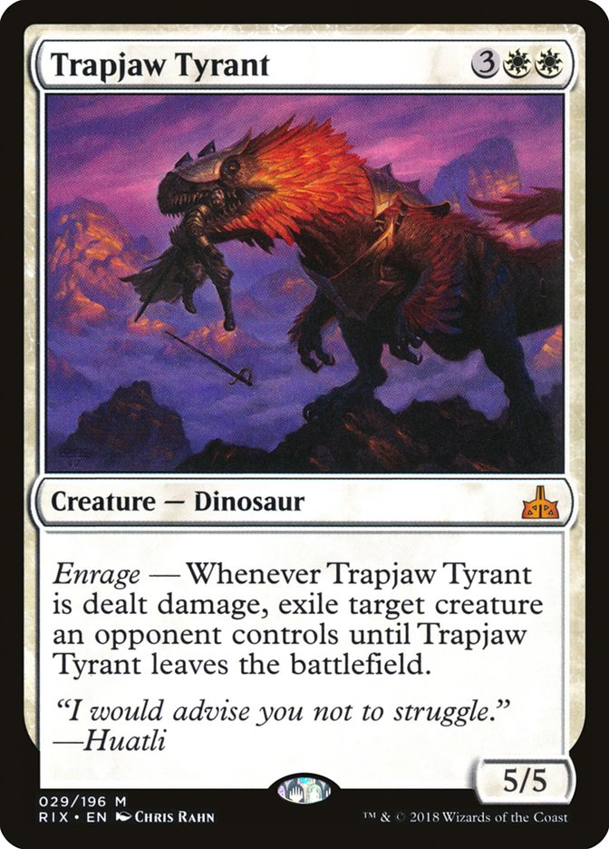 Trapjaw Tyrant [Rivals of Ixalan] | Webway Games