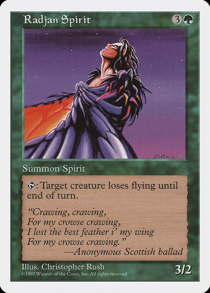 Radjan Spirit [Fifth Edition] | Webway Games
