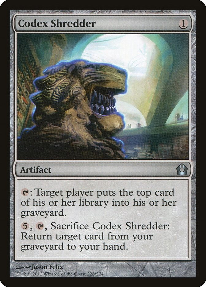 Codex Shredder [Return to Ravnica] | Webway Games