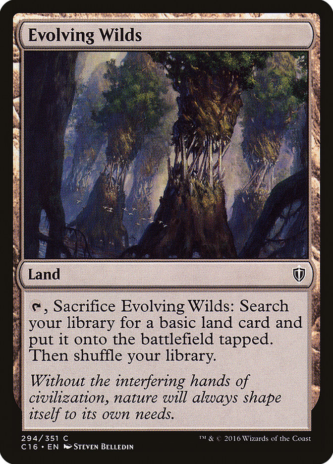 Evolving Wilds [Commander 2016] | Webway Games