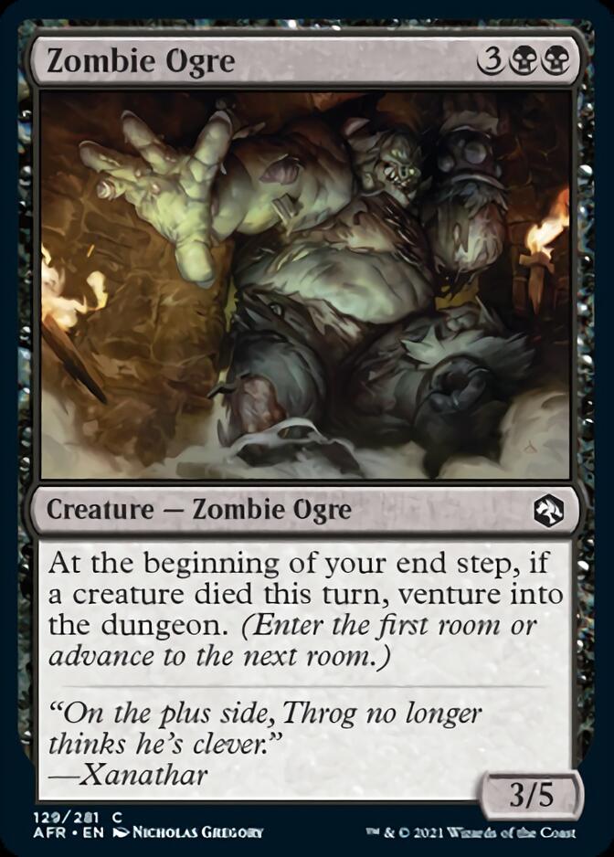 Zombie Ogre [Dungeons & Dragons: Adventures in the Forgotten Realms] | Webway Games