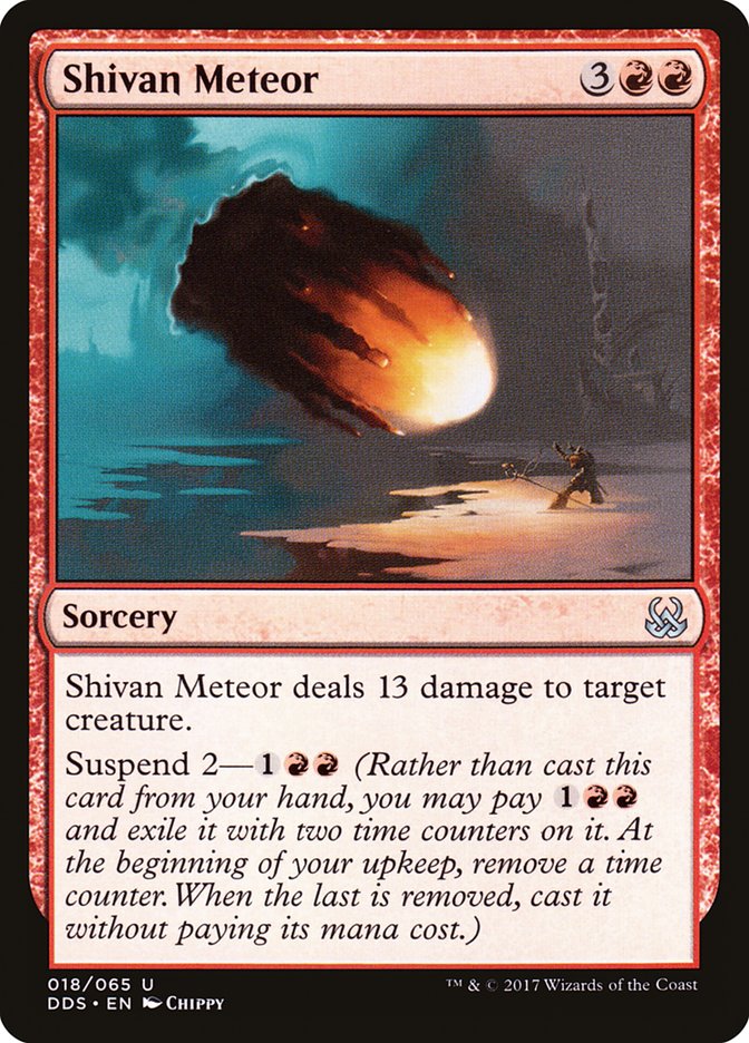 Shivan Meteor [Duel Decks: Mind vs. Might] | Webway Games