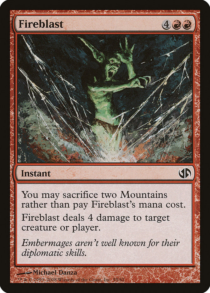 Fireblast [Duel Decks: Jace vs. Chandra] | Webway Games