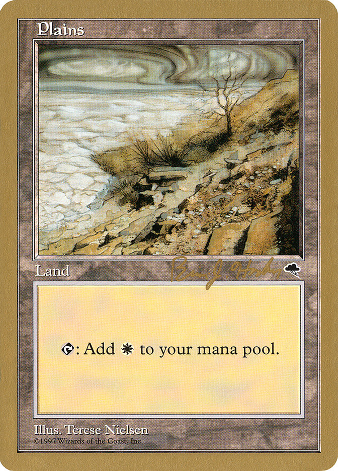 Plains (bh332) (Brian Hacker) [World Championship Decks 1998] | Webway Games