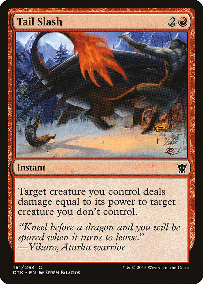 Tail Slash [Dragons of Tarkir] | Webway Games