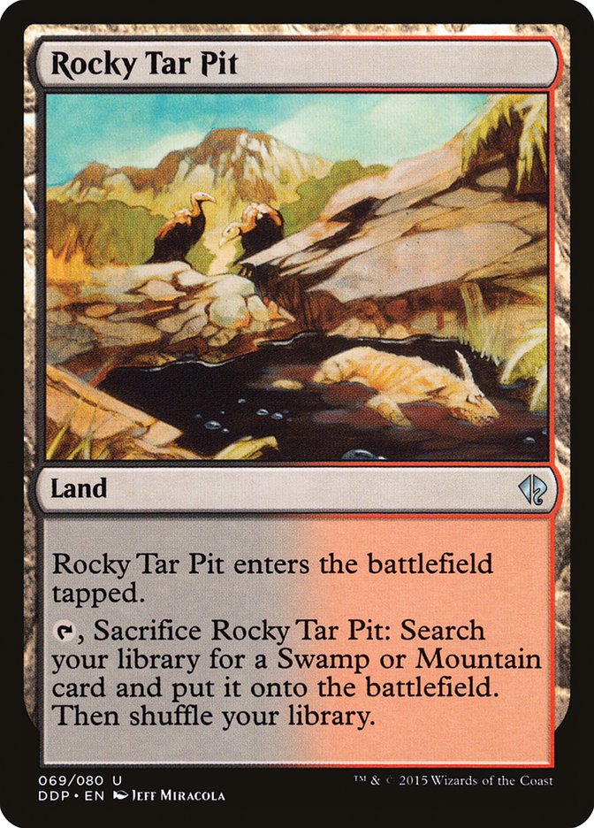 Rocky Tar Pit [Duel Decks: Zendikar vs. Eldrazi] | Webway Games