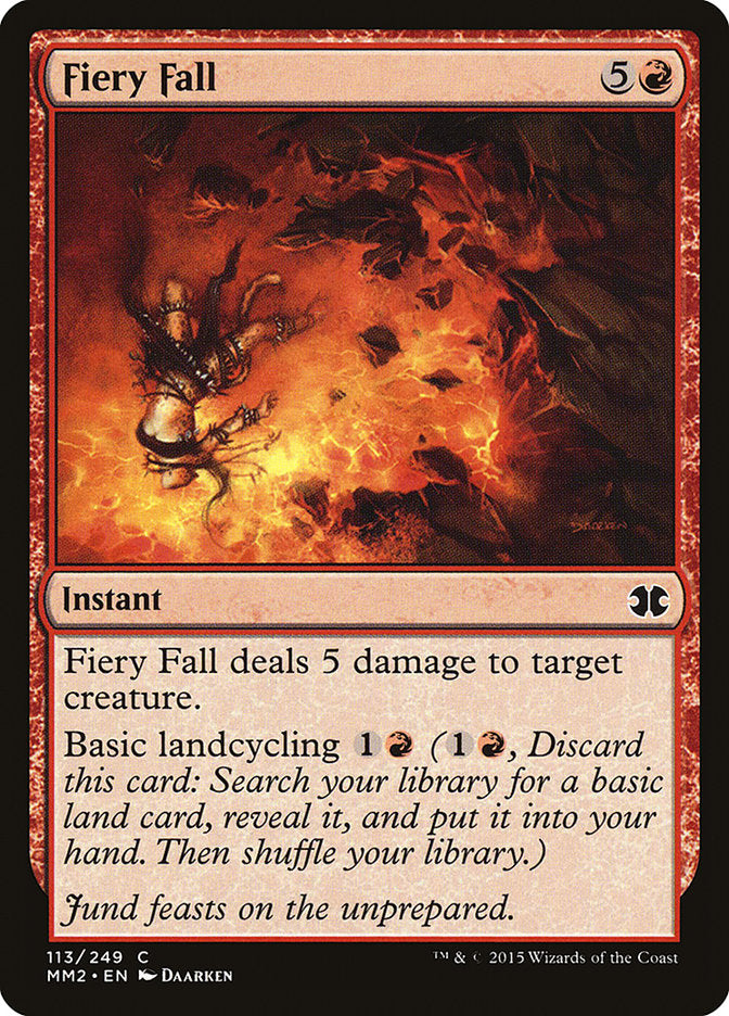 Fiery Fall [Modern Masters 2015] | Webway Games